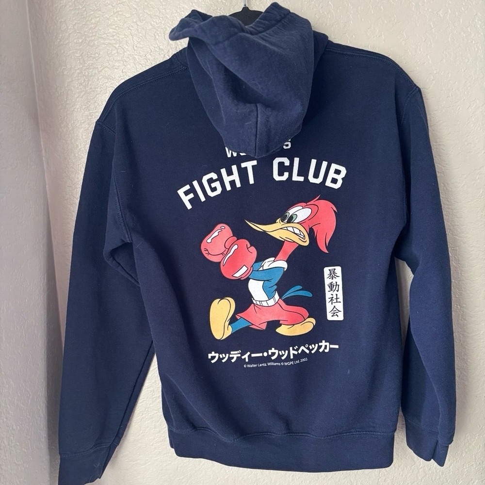 Riot society Blue hoodie